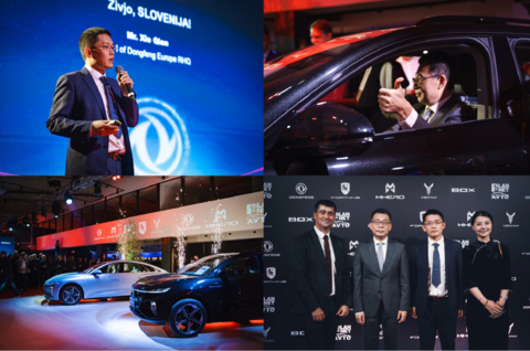 Slovenia Dongfeng flagship store opening ceremony (Photo: Business Wire)