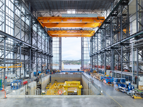 The OneSubsea subsea boosting system is a key technology within bp’s first Paleogene field development. It will supply the required artificial lift needed to maximize production through the accelerated recovery of reserves with minimal energy consumption. (Photo: Business Wire)