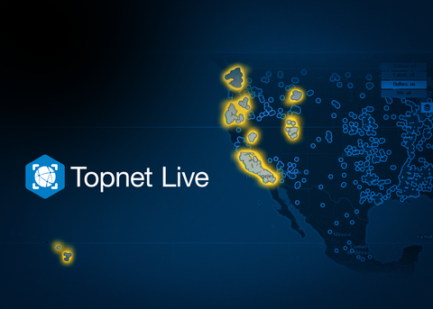 Topcon Positioning Systems has announced a major addition to its reference station service, Topnet Live, with 180 full-wave geodetic reference stations added to the network across the Western USA and Hawaii. (Graphic: Business Wire)