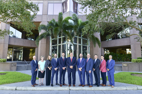 Pictured from left to right: Ryan Best, Marjorie Sjostrom, Casey Jackman, Brad Glover, Keith Johnson, Lex Smith, Larry Parkin, Steve Cass, John Willoughby, Melissa Baron, Drew LaGrande (Ben DePalmo is not pictured). (Photo: Business Wire)