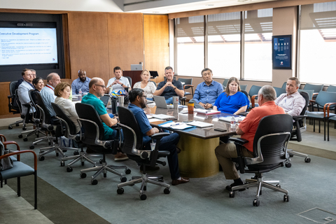 Port Houston staff in a meeting. Last week, Port Houston announced it had been officially certified by Great Place to Work®. The award recognizes employers who create a positive employee experience based on an employee survey. (Photo: Business Wire)