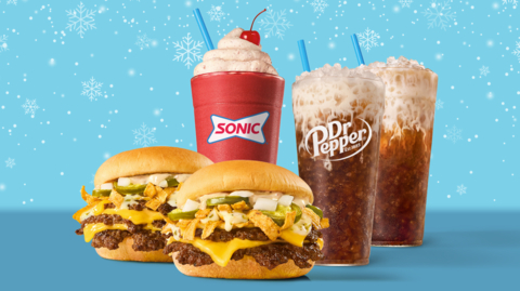 With five delectable new menu items available nationwide on November 4, there’s snow place like SONIC to celebrate the season (Photo: Business Wire)