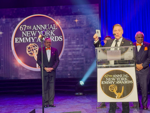 HITN celebra con orgullo su reciente galardón en los Premios Emmy de Nueva York en la 67ª ceremonia anual, reconociendo su dedicación a la programación excepcional en español con el premio en la categoría de Contenido de Interés Humano—Español por "Mes de la Herencia Puertorriqueña: Ramón & Irmgard." Este honor resalta el compromiso de HITN de educar, informar e inspirar a su audiencia. (Photo: Business Wire)