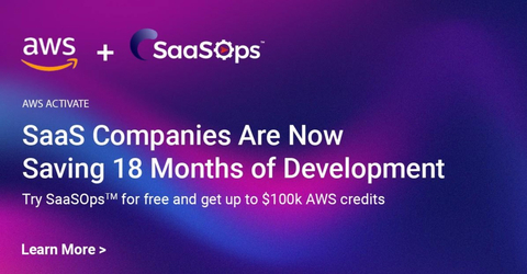 Corent's SaaSOps selected to Elite AWS Activate Startups Program - unlocking immediate opportunity for B2B SaaS Companies; Corent offers Risk Free Trial of SaaSOp at www.corenttech.com. Conditions apply. (Graphic: Business Wire)