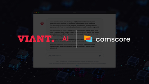 ViantAI will leverage Comscore’s site ranking and audience reach data, alongside Viant’s foundation of data, in the creation of media plans. (Graphic: Business Wire)