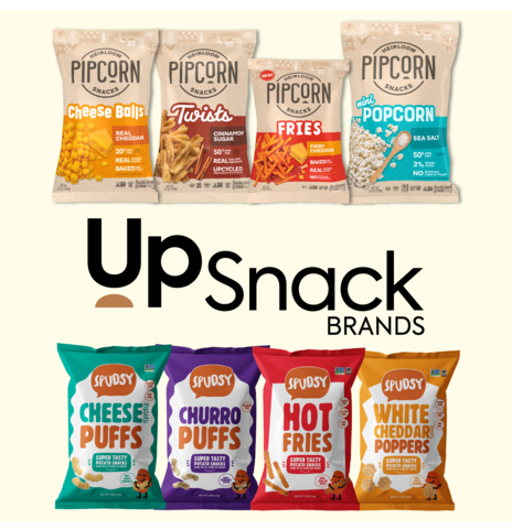 UpSnack Brands Brings together Pipcorn and Spudsy (Photo: Business Wire)