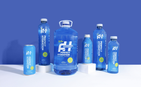 Newly redesigned Perfect Hydration Alkaline Water product lineup (Photo: Business Wire)