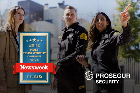 Prosegur officers are always ready to help, embodying the trust that earned Prosegur a spot among Newsweek’s Most Trustworthy Companies. (Photo: Business Wire)