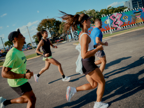 Starting in September, Brooks activated a global launch of the all-new Glycerin Max, offering a high stack midsole featuring groundbreaking DNA Tuned, the next generation of nitrogen-infused foam created with a tuned dual-cell technique. With maximum cushioning for protection where you need it and GlideRoll Rocker technology for transitions, the highly anticipated shoe redefines a run experience that is both soft and springy. (Photo: Business Wire)