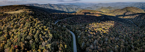 All the most beautiful fall roadways lead to Graham County, North Carolina. (Photo: Business Wire)