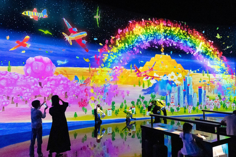 teamLab, Sketch Umwelt World, Courtesy Future World, Singapore (c) teamLab