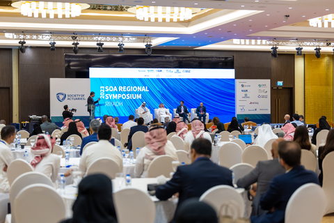 Panel discussion at 2023 SOA Regional Symposium - Riyadh. (Photo: Business Wire)