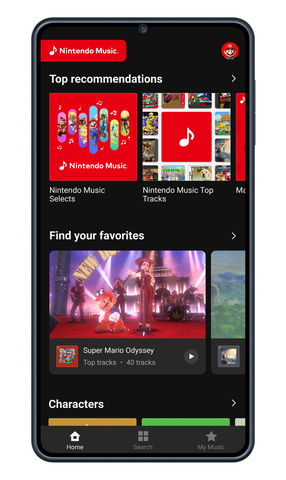 With Nintendo Music, you can stream songs right from the app or download them to the app for offline listening. Search for songs by game title, track name, playlist name or even browse by screenshot. Find your favorite songs and build personal playlists that you can share with others, or browse curated playlists created by Nintendo. You’ll also receive recommendations based on your Nintendo Switch Play Activity! (Graphic: Business Wire)