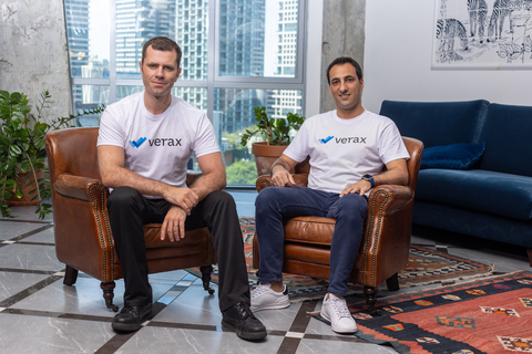 Verax AI Co-Founders Leonid Feinberg and Oren Gev (Photo: Business Wire)