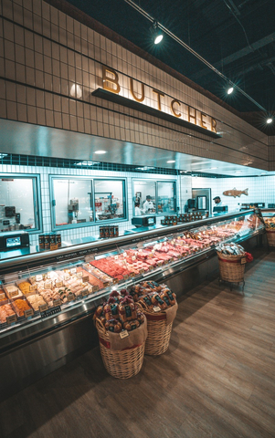 The Fresh Market meat and seafood counter showcase inside new Crofton, MD, location. (Photo: The Fresh Market)