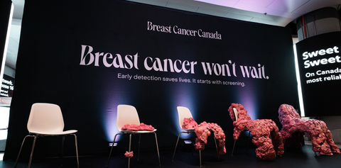 Breast Cancer Canada Metastasizing Chair (Photo: Business Wire)