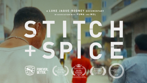 original Stitch + Spice, a short film by Luke Jaque-Rodney, one of PUMA‘s Voices of a RE:GENERATION has been officially selected for Documentary Short at the 6th Big Syn International Film Festival in London. (Photo: Business Wire) 