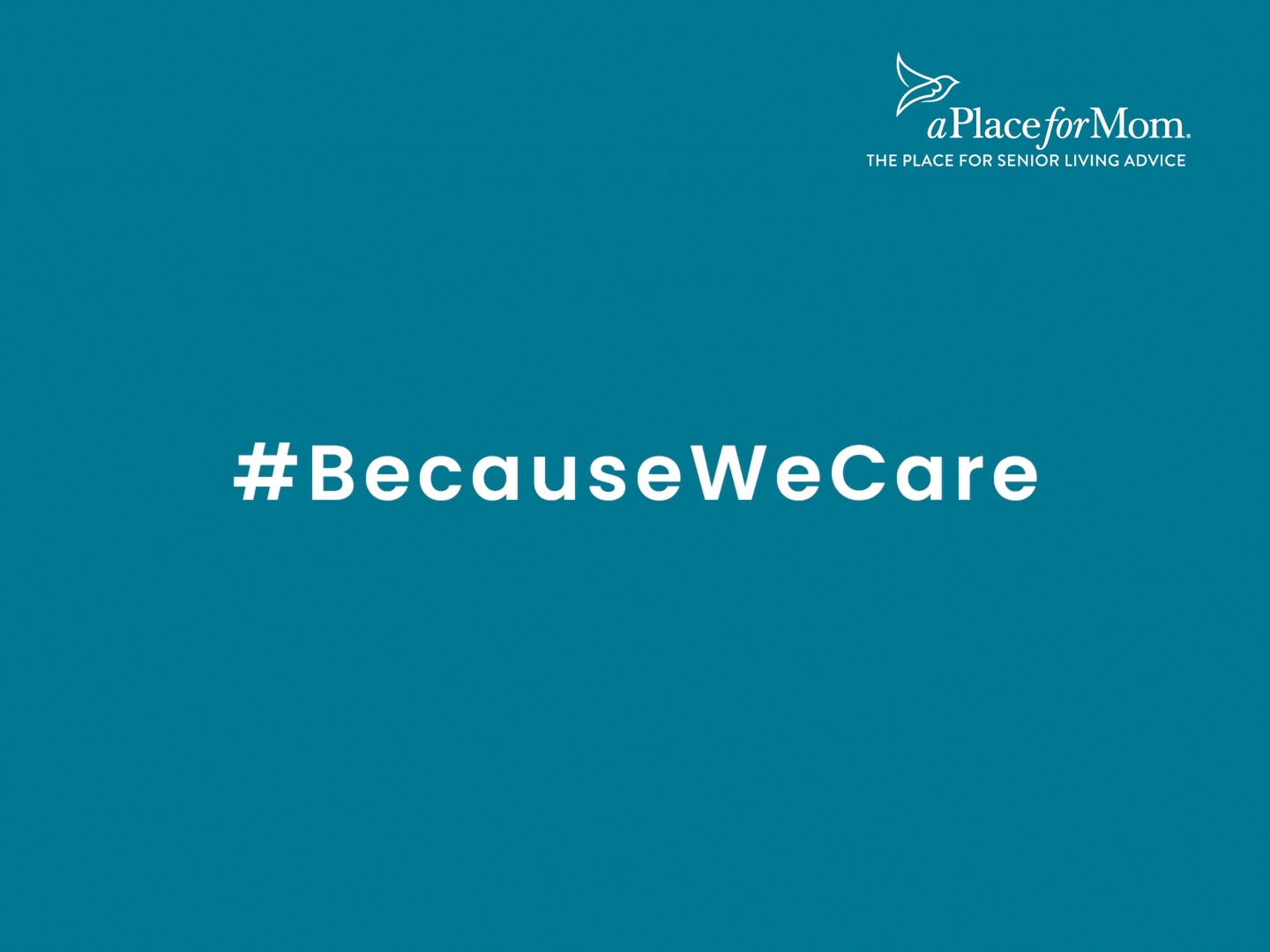 November is National Family Caregivers Month, and A Place for Mom is focused on recognizing the more than 41 million unpaid caregivers to seniors by launching a powerful #BecauseWeCare campaign, sharing personal stories from families and employees who are passionate about their work in the senior care industry.