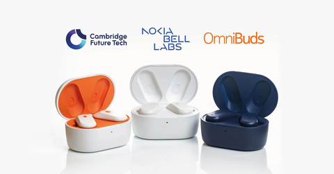 OmniBuds, the world's first ear-worn AI/ML platform for physiological monitoring (Photo: Business Wire)