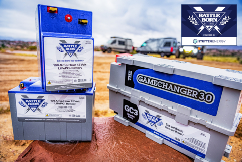 Battle Born Batteries are premium LiFePO4 lithium-ion batteries that help people power their passions from powersports and boats to golf carts and off-grid adventures. (Photo: Business Wire)