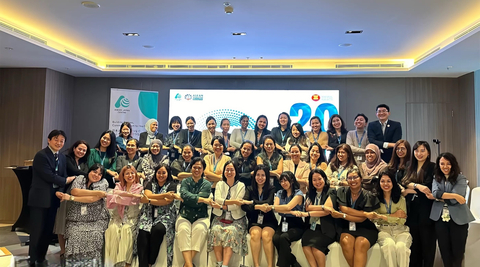 Thirty five women entrepreneurs from ASEAN and Japan discuss economic resilience, innovation and sustainability in Vientiane on Nov. 5-6. (Photo: Business Wire)