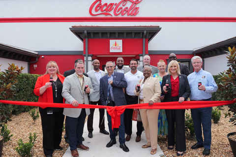 Coke Florida opens new Ocala Sales and Distribution Center and celebrates with a ribbon-cutting ceremony attended by associates, local officials, and community partners. (Photo: Business Wire)