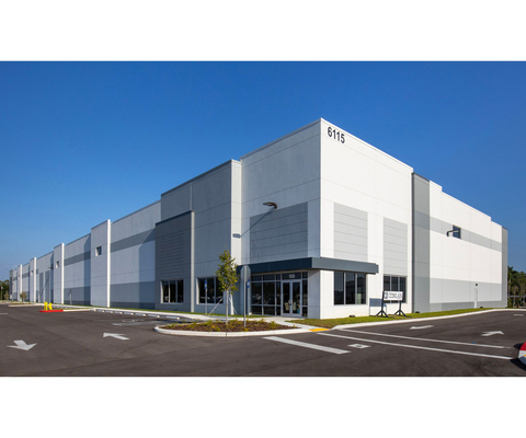 Tri-County 75, a four-building multi-tenanted Class-A industrial park, totaling 816,866 square feet located in Fort Myers, FL (Photo: Business Wire)