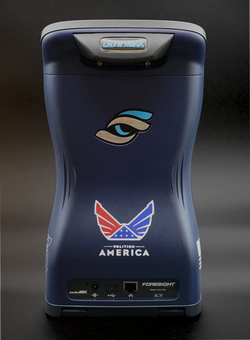 Together, Foresight Sports and Volition America have created a custom edition of the QuadMAX launch monitor, paying tribute to U.S. military veterans and embodying the spirit of giving back. (Photo: Business Wire)