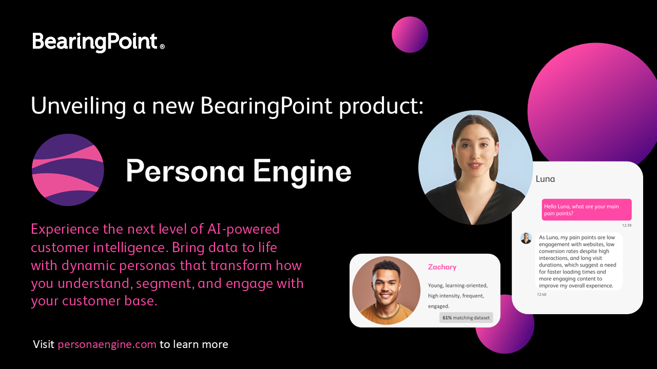 BearingPoint unveils Persona Engine: the platform brings customer data ...