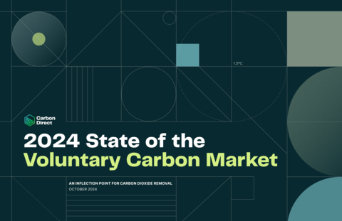 The 2024 State of the Voluntary Carbon Market report from Carbon Direct examines the key trends and developments shaping the voluntary carbon market, with a focus on carbon dioxide removal (CDR). The report includes insights and guidance for buyers and suppliers of CDR. To read the full report, visit: http://carbon-direct.com/research-and-reports/state-of-the-voluntary-carbon-market-2024 (Photo: Business Wire)