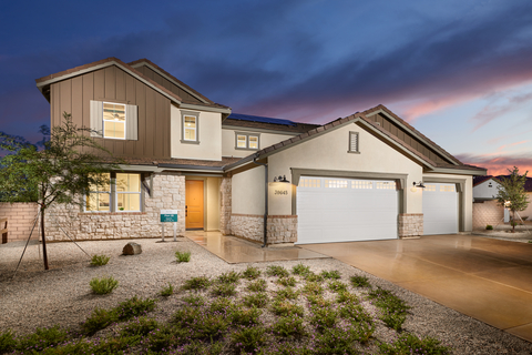 Skyridge is a community of new estate homes, located within the gated community of Joshua Ranch. Built by City Ventures, the residences are exceptionally beautiful and spacious, with up to 5,279 square feet of living space. (Photo: Business Wire)