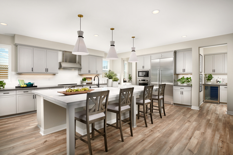 The homes at Skyridge include designer-selected features, energy-efficient appliances and smart built-in tech. The gourmet kitchens are stunning; other interior spaces include home offices, formal dining rooms, versatile lofts, attached ADU with private entrance, and more. (Photo: Business Wire)