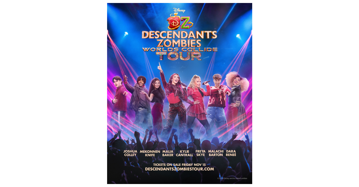 Disney Announces Tour Dates for “Descendants/Zombies Worlds Collide