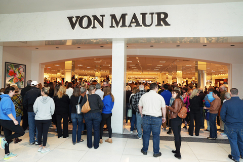 Von Maur opened its first store in Pennsylvania at South Hills Village. (Photo: Business Wire)