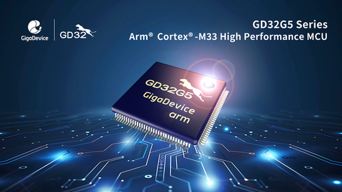 GigaDevice GD32G5 series high-performance MCUs with Cortex®-M33 core (Photo: Business Wire)