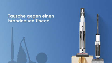 Die Reinigung auf das nächste Level bringen und beim Tineco Vacuum Trade-Up Event sparen (Graphic: Business Wire)