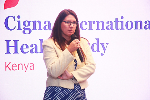 Leah Cotterill, CEO, Cigna Healthcare Middle East & Africa (outside KSA) (Photo: AETOSWire)