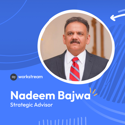 Nadeem Bajwa, Strategic Advisor to Workstream (Photo: Business Wire)