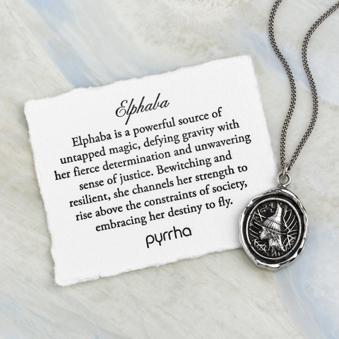 Elphaba talisman from the Pyrrha x Wicked collection (Photo: Business Wire)