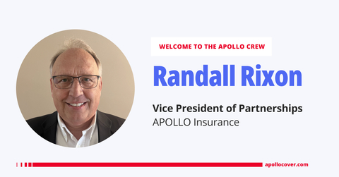 Randall Rixon, Vice President of Partnerships, APOLLO Insurance (Graphic: Business Wire)