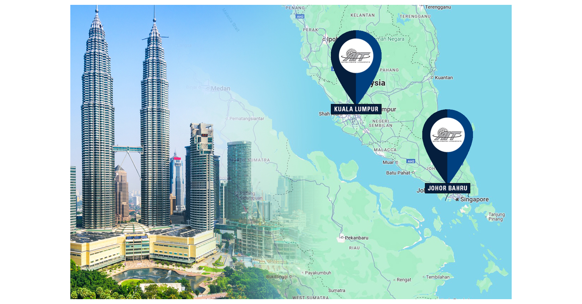 AIT Worldwide Logistics renforce sa présence en Malaisie avec l'ouverture de nouveaux bureaux à Johor Bahru et Kuala Lumpur