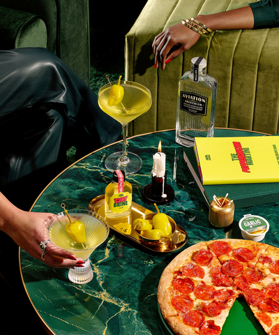 Papa Johns and Aviation American Gin partner to spice up cocktail scene with the 'Cini Tini.(Photo: Business Wire)