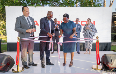 Halliburton celebrates the opening of new facilities in Namibia (Photo: Business Wire)