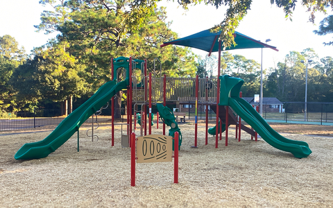 Fort Johnson families can enjoy new interactive playgrounds just steps from their homes. (Photo: Business Wire)