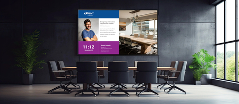 Korbyt - the leader in brand and workplace experience solutions - is the first digital signage partner to join the Zoom ISV Exchange Program. (Photo: Business Wire)