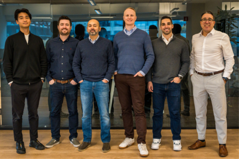 Trolley's Board of Directors. From left to right: Chris Paik (Pace Capital), Tim Nixon (Founder and CEO), Vaibhav Nalwaya (Wavecrest Growth Partners), Neil Peet (GreenSky Ventures), Anthony Giannobile (Wavecrest Growth Partners), Andrew Redd (Managing Director, Nomura, EMEA) (Photo: Business Wire)