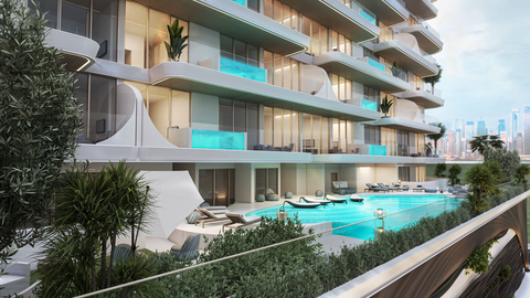 Natuzzi Harmony Residences: pool and amenities (Photo: Business Wire)