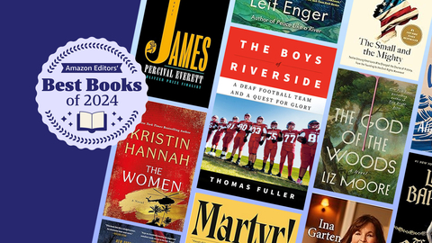 Amazon Editors' Best Books of 2024 (Graphic: Business Wire)