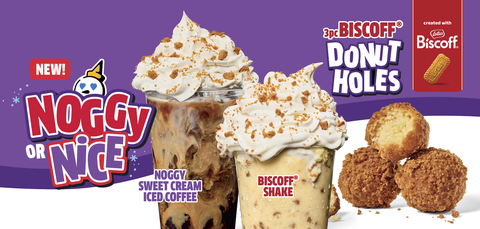 Jack in the Box has a holiday treat for everyone this season with the launch of its new “Noggy or Nice” menu, available nationwide for a limited time. (Graphic: Business Wire)