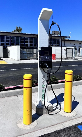 TurnOnGreen EV Charging Station Model EVP1100 Marylin Ave Elementary School, Livermore, CA ©All rights reserved @2023-2024 TurnOnGreen, Inc.